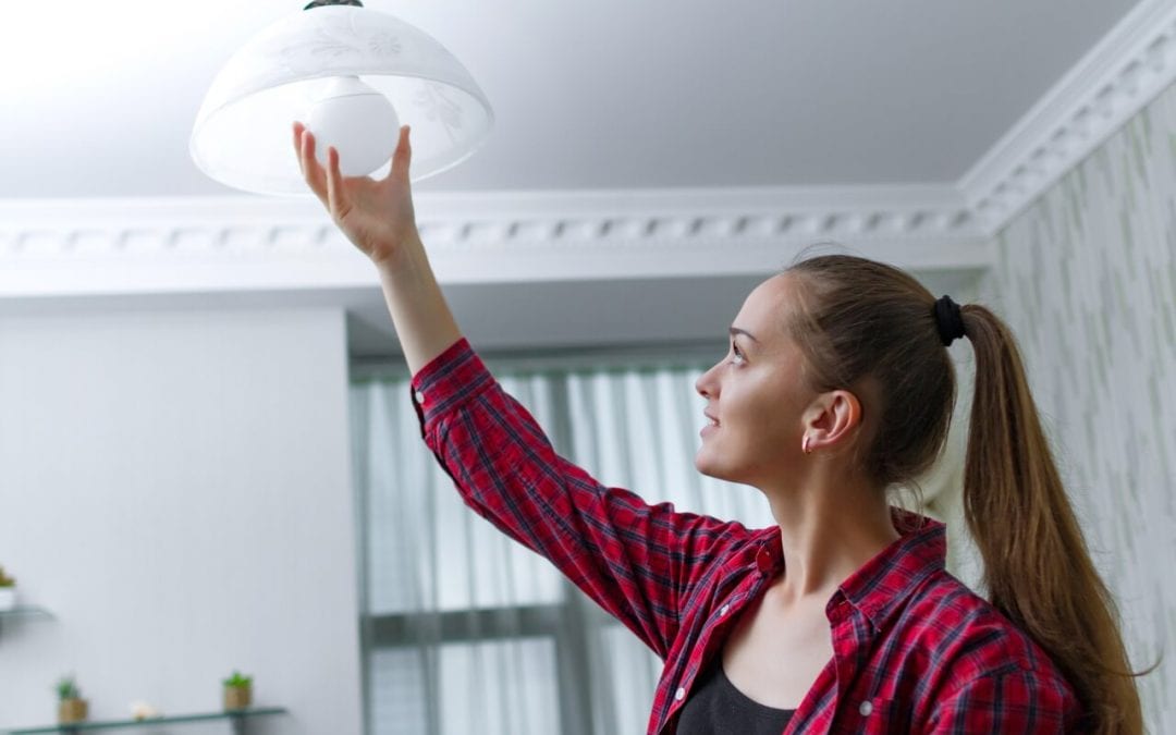 prepare for a home inspection by making sure all light bulbs are working