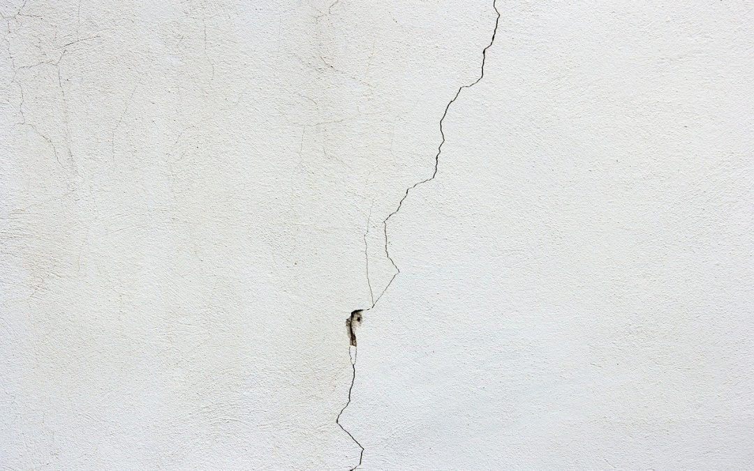 Cracks in the walls or foundation can be major signs of structural problems.